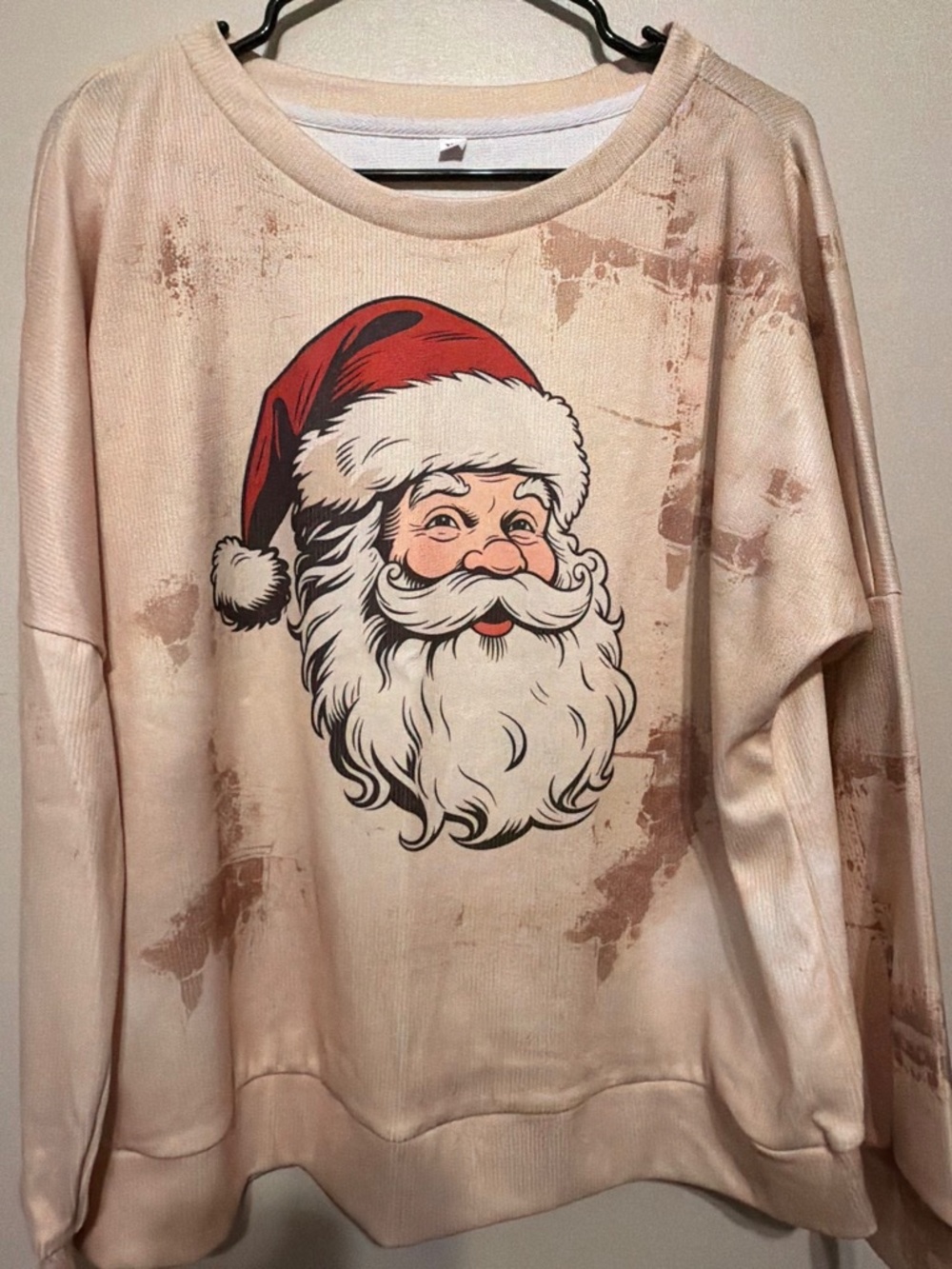 XL Long Sleeve Santa Shirt